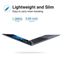 CHUWI Laptop HeroBook Pro,14.1 Full HD 1920X 1080 IPS displej, dekódování 4K videa, procesor Intel Celeron N4020, Windows 11,